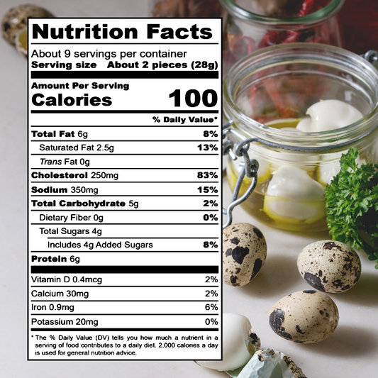 Old Fashioned Bourbon Quail Eggs
