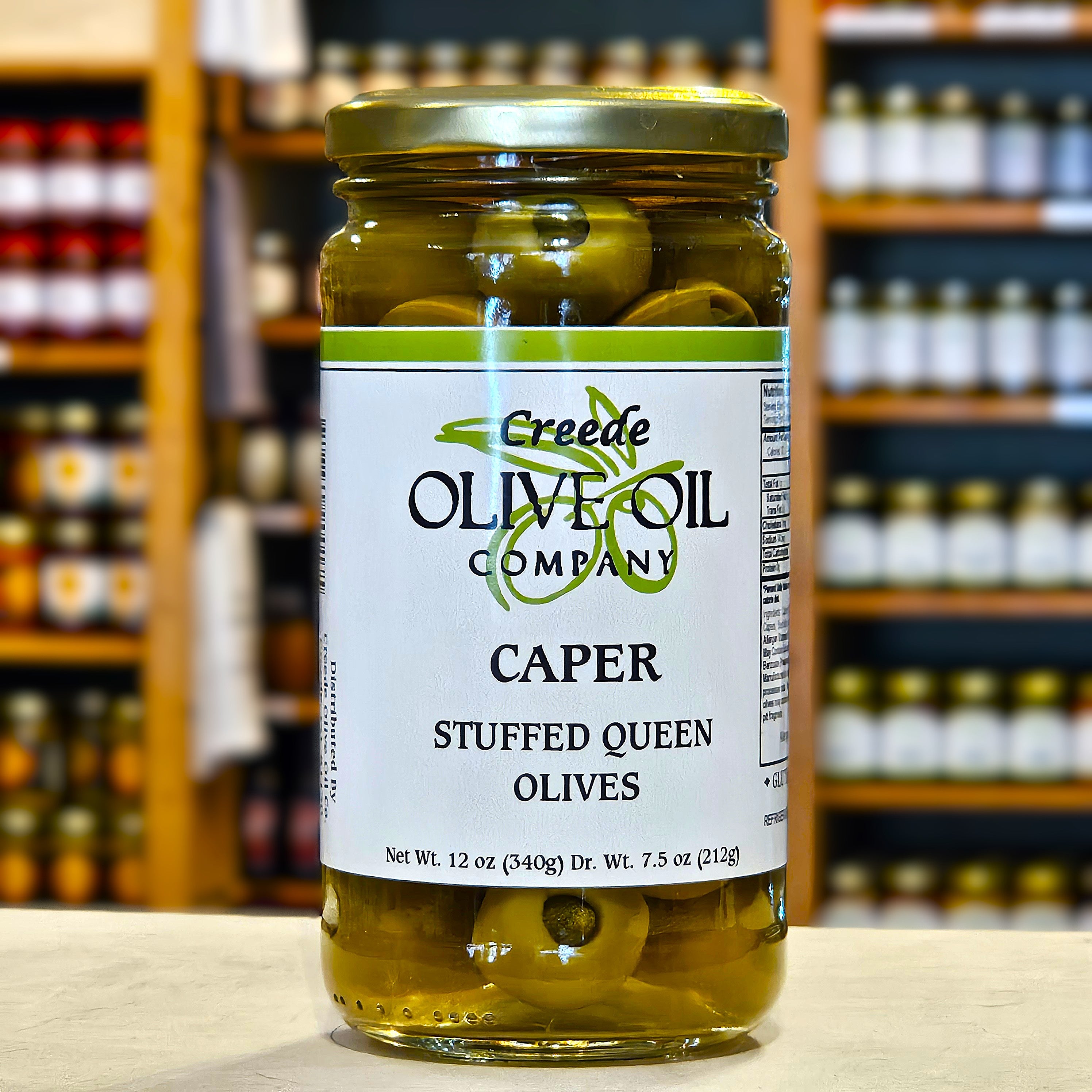 Caper Stuffed Olives – Creede Olive Oil Co.