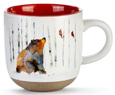 Friends in the Woods Mug and Card Set