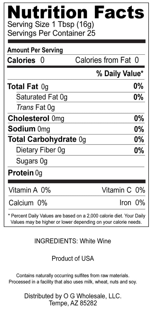 Champagne Vinegar 375mL