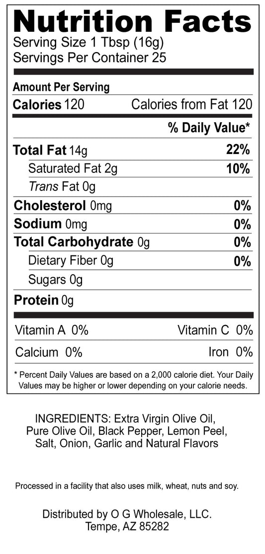 Chipotle Lemon Pepper Dipping Blend