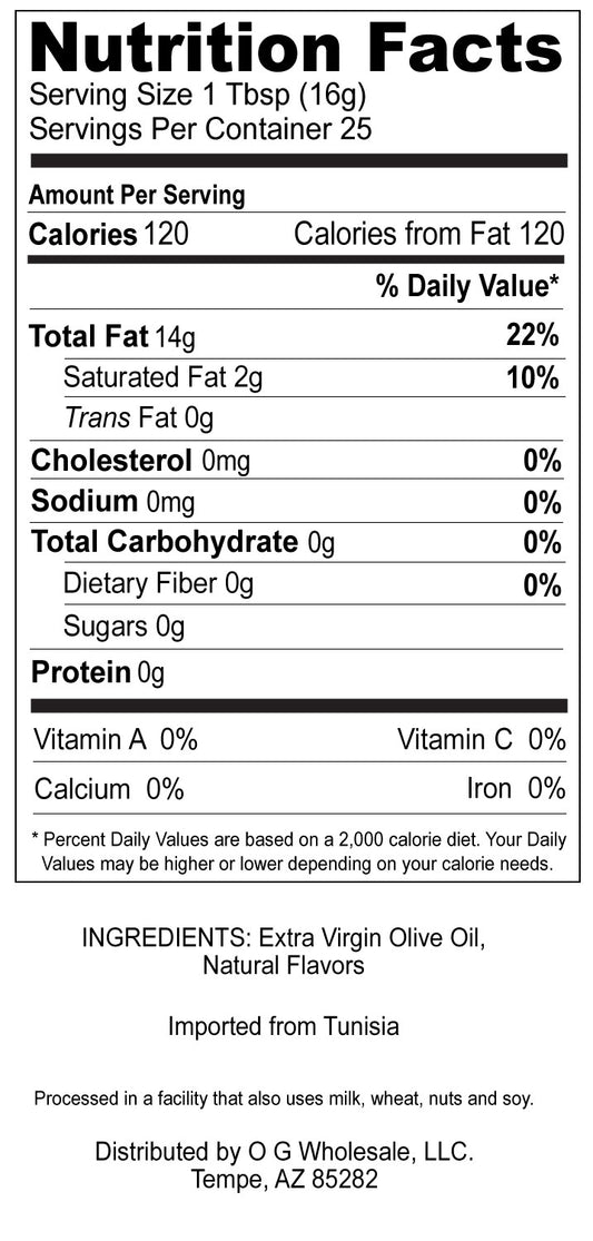 Oregano Extra Virgin Olive Oil 375mL