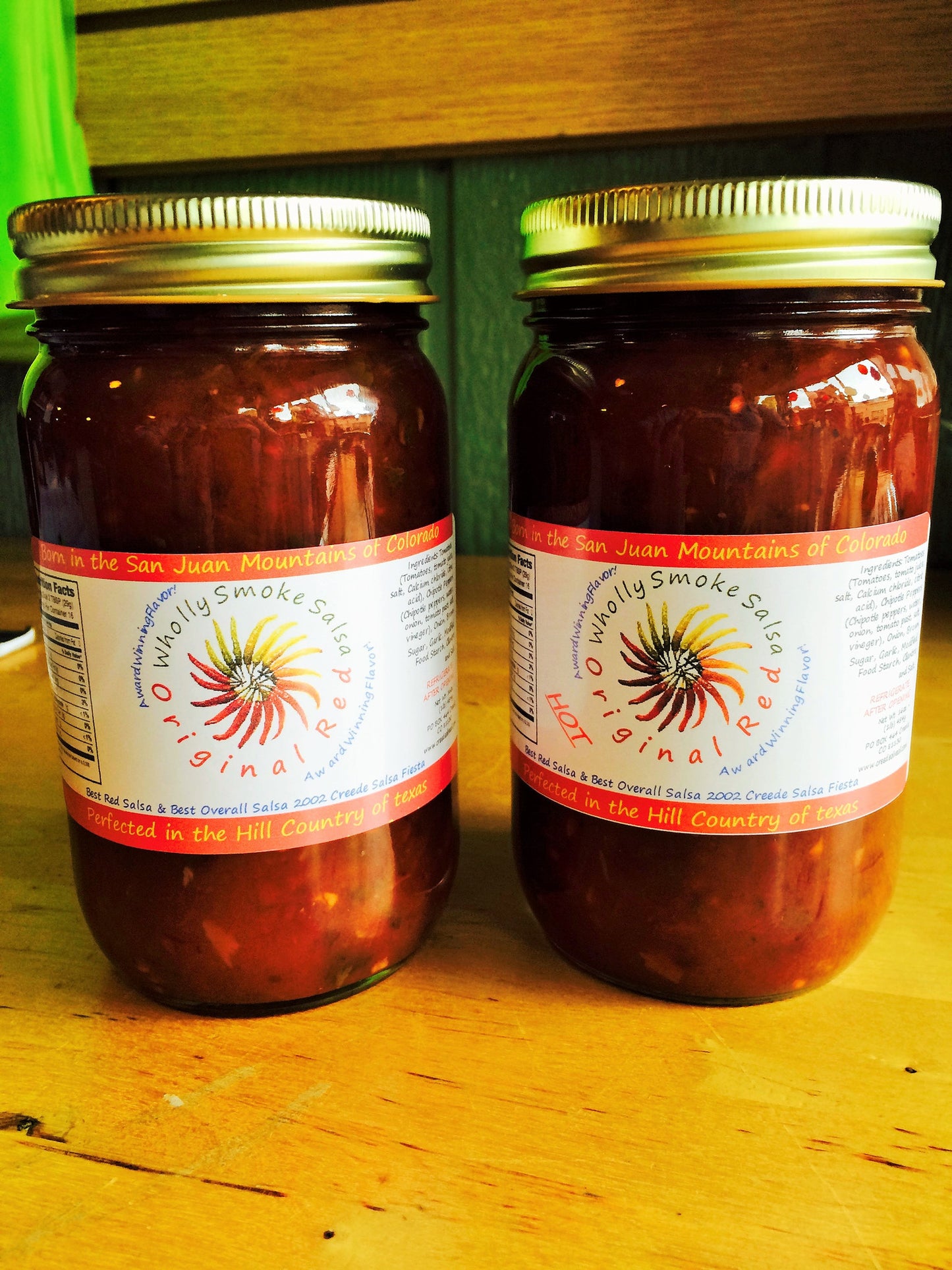 Wholly Smokes Salsa: Hot