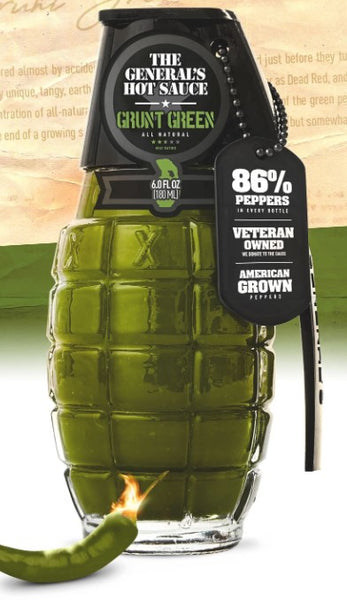 Grunt Green - The General's Hot Sauce