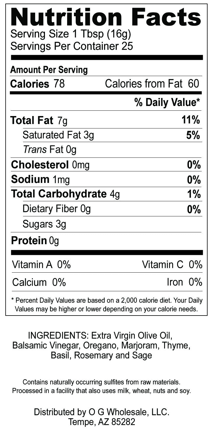 Italian Blend Vinaigrette