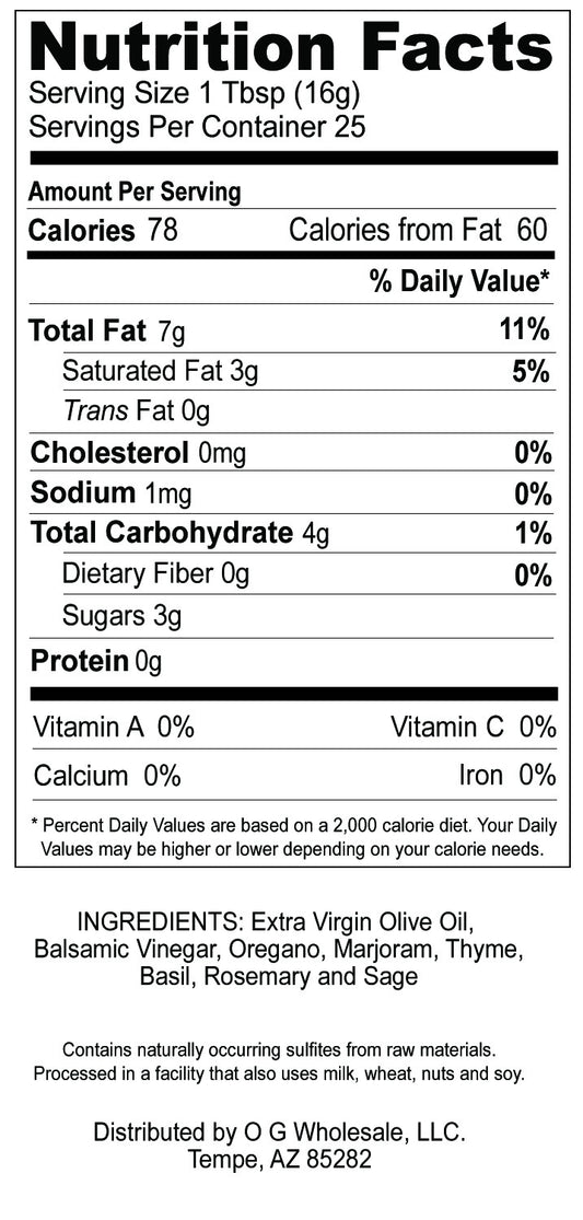 Italian Blend Vinaigrette