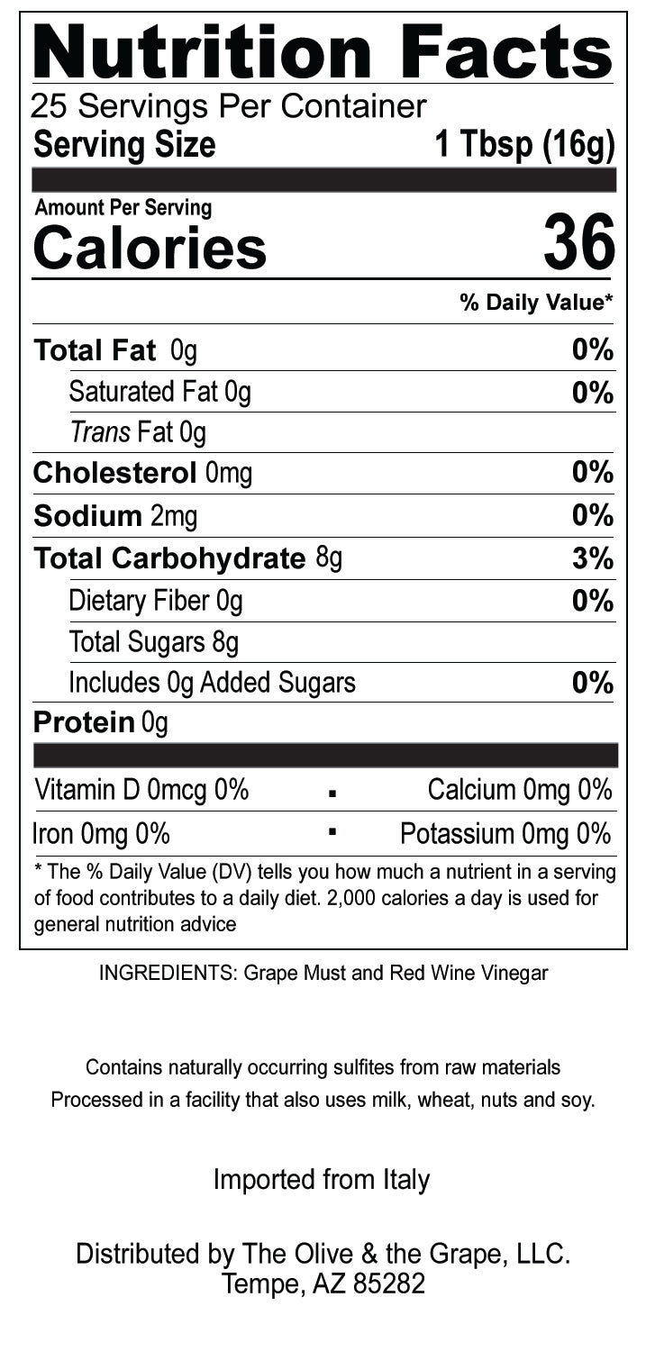 Traditional 18 Year Balsamic 375ml