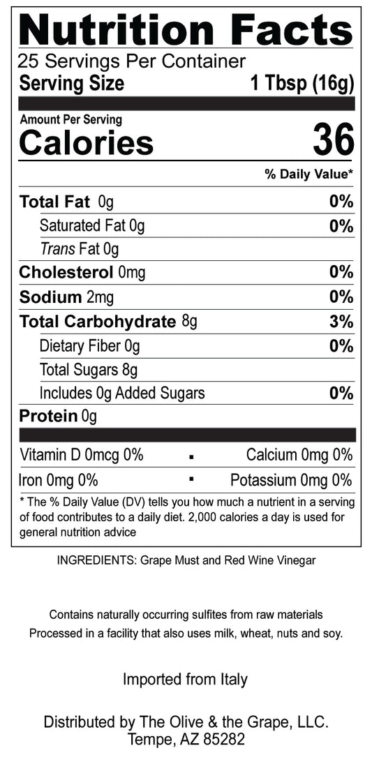 Traditional 18 Year Balsamic 375ml