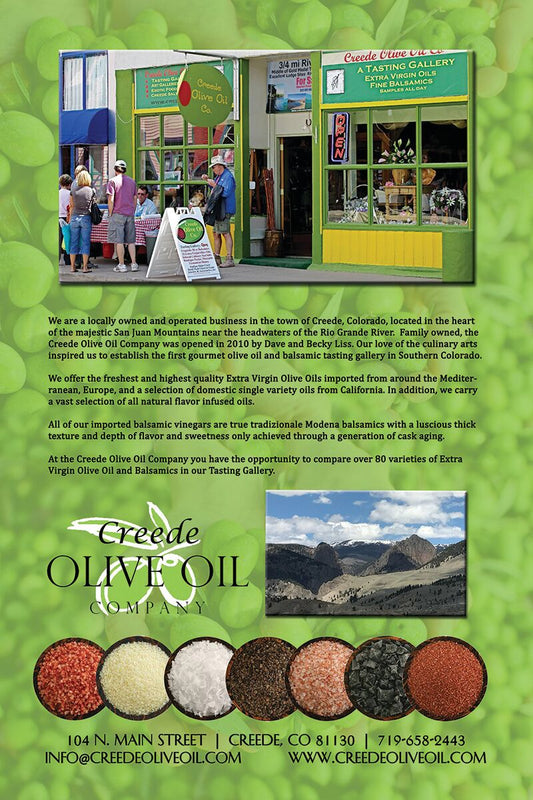 Creede Olive Oil Cookbooks