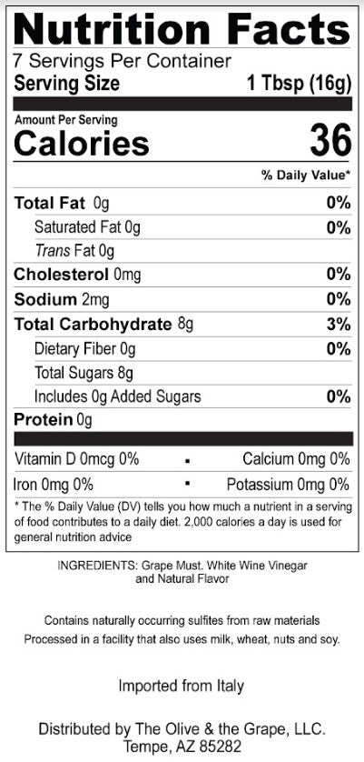 100mL Cucumber Lime White Balsamic