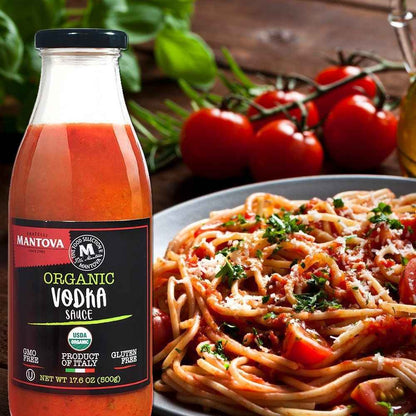 Mantova Organic Vodka Sauce, 17.6 oz.
