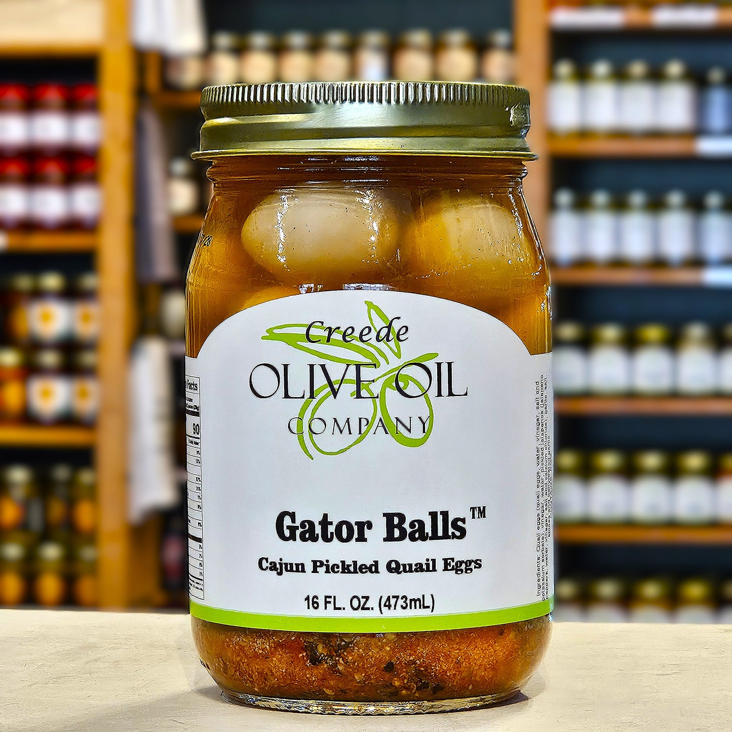 Gator Balls - Cajun Pickled Quail Eggs
