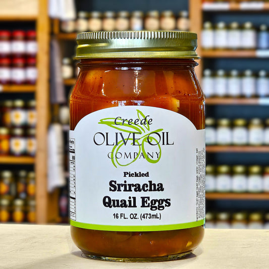Sriracha Pickled Quail Eggs