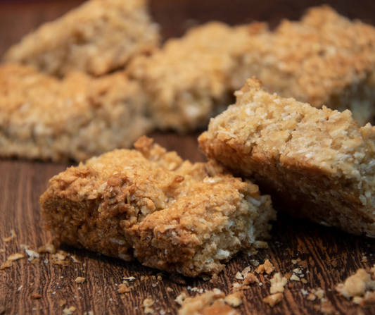 Cinnamon Oatmeal squares