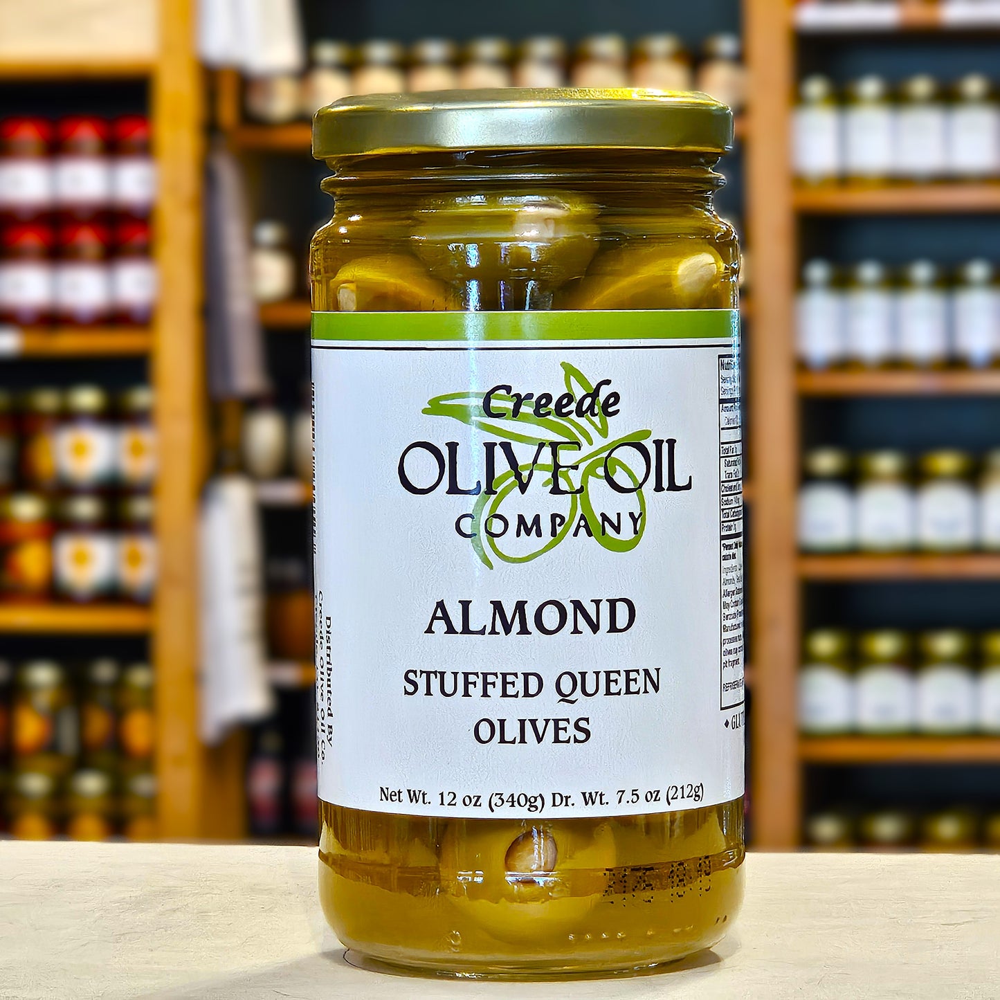 Almond Stuffed Olives