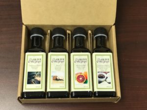 Sampler Boxed Gift Set - Balsamic Cocktail Mixers - 4 Small Bottles with Gift Box