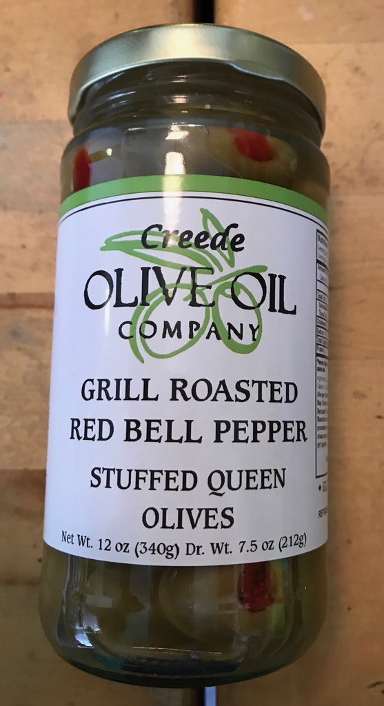 Grill-Roasted Red Pepper Stuffed Olives