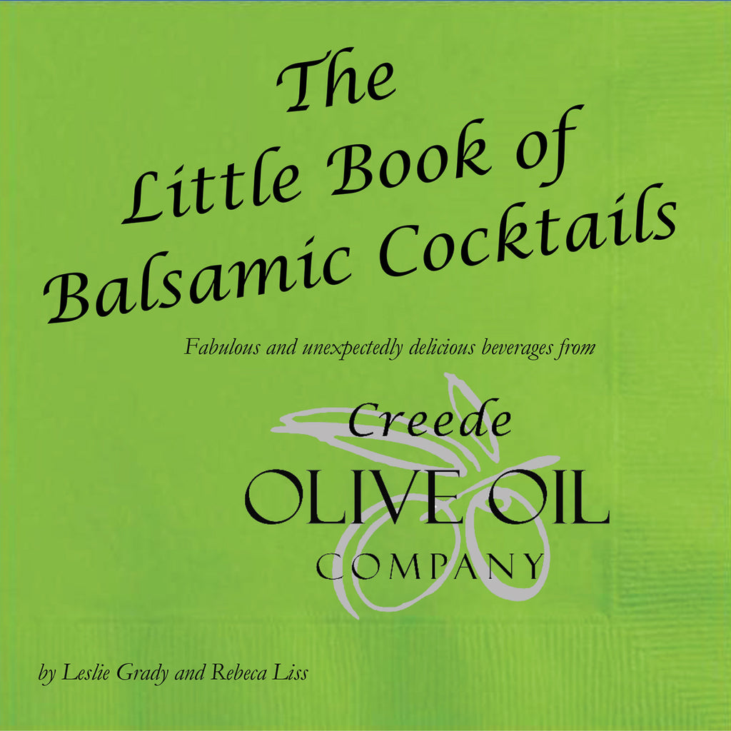 ***Cookbook Combo - Balsamic Cocktail Recipe Book & Creede Olive Oil Cookbook