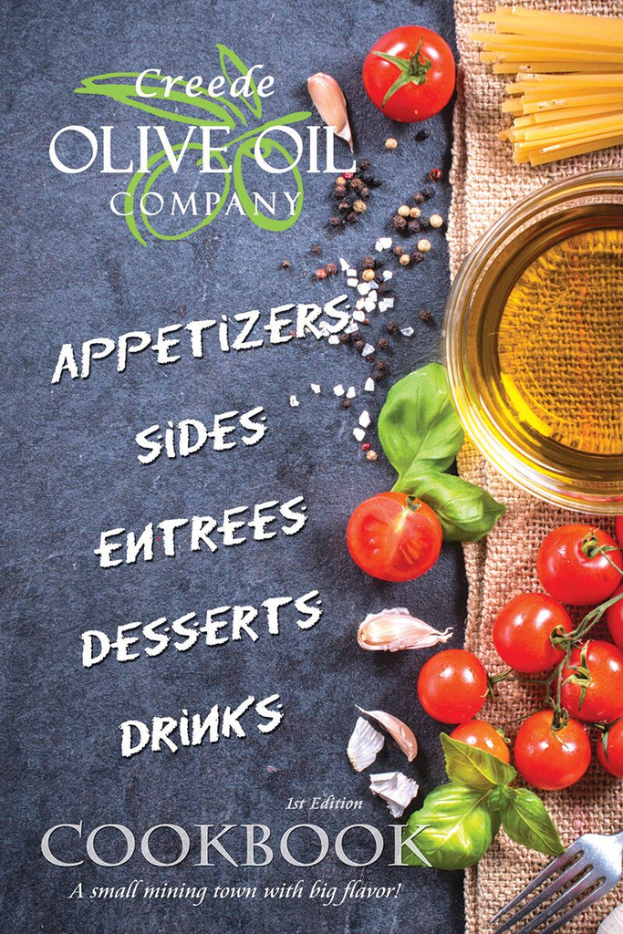 ***Cookbook Combo - Balsamic Cocktail Recipe Book & Creede Olive Oil Cookbook