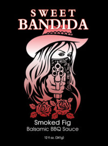 Sweet Bandida Balsamic BBQ Sauce - SMOKED FIG 12 oz.